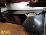 Hi-Macs W004 Star Queen Lucia столешница для кухни из искусственного камня