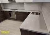 Hi-Macs G557 Cloud Concrete Granite Столешница для кухни из искусственного  камня